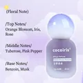 Profumo cocoiris 15ml Sweet Dream con note floreali e flacone in vetro sfumato viola - Profumo di Sogno (C518)