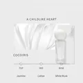 Elegante flacone di profumo Cocoiris con note di gelsomino, cotone e muschio per donne - Cuore di Bambino / 30ml
