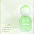 Flacone di profumo in vetro smerigliato verde da 15 ml con note orientali di cedro e oud - Profumo dell'Oblio (C519)