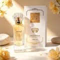 Parfum élégant Waiting pour femme avec liquide doré et coffret cadeau design Crown - Parfum Couronne-Or
