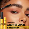 Close-up detail of BMBN waterproof brow gel for sculpted long-lasting eyebrows - Eyebrow Gel (B7764) / Clear