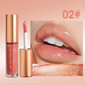 BMBN shimmering lip gloss in shade 02# for moisturizing mirror-like shine finish - No.02