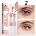 DK'DE Under Eye Brightener Cream with cooling roller for fine lines and dark circles - Light Pink / No.02