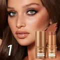 DKDE multi-functional contour stick in deep brown for face sculpting makeup - Contour Stick (DK-1026-1)