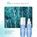 Fresh vanilla orchid and sugared violet fragrance body mist in elegant blue spray bottles - #59 Vanilla Orchid and Sugared Violet