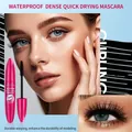 Waterproof curling mascara with intensive volumizing effect and long-lasting wear - MD901-02 (Rose Red Tube) / Black