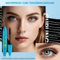 Professional waterproof curling and thickening mascara in light blue tube packaging - MD901-03 (Bright Blue Tube) / Black