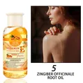 DKDE Turmeric Vitamin E Massage Oil, 120ml soothing ginger root oil for body care - Turmeric Ginger