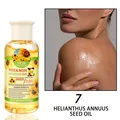 DK'DE Sunflower Seed Oil Vitamin E Massage Oil for Nourishing and Soothing Body Skin Care - Sunflower
