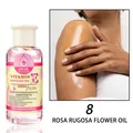Pure Rosa Rugosa Flower Oil Infused Multivitamin Vitamin E Body Massage Oil 120ml - Rose