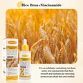 Detalle de ampolla exfoliante de arroz Bosuya con niacinamida para iluminar e hidratar - Beige Grande