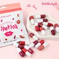 Detail of 18-color capsule lipstick set with matte finish and waterproof formula - Capsule Lipstick Set / 18 Colors Set