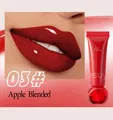 Detail showing jelly lip gloss 03 Apple Blended with high-shine hydrated finish - 03# Apple Blended