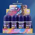Bosuya Men's Antiperspirant Deodorant Roll-on Display Box Set with 48h Fresh Power - Fresh Power (2243) / 12 Pieces