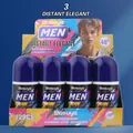 Group display of twelve Bosuya men's antiperspirant roll-on deodorants in retail box - Distant Elegant (2243) / 12 Pieces
