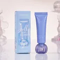 Bosuya moisturizing purple jelly lip gloss squeeze tube with matching retail box packaging - #00 Veri Blue