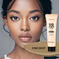 Bosuya BB cream foundation in shade #360 Deep for full coverage and smooth skin - 30ml / 360 Deep