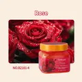 Sales de baño exfoliant de azúcar con rosa BOSUYA para hidratar la piel, tarro 350g - Rosa