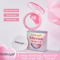 Long-lasting oil-control setting powder with a natural soft focus matte finish by Bosuya - Pink Mist Air Fixing Cream (B2102)