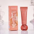 Hydrating Bosuya jelly lip gloss in portable pink squeeze tube for shiny, plump lips - #01 Oolong Peach