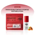 Aceite labial Bosuya Papaya Double Care para una hidratación intensa y alivio diario - Estilo Papaya / Paquete Individual