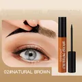 02 Natural Brown peel-off eyebrow cream, waterproof and long-lasting smudge-proof formula - 02 Natural Brown