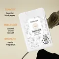 Profumo spray portatile Bosuya con note di vaniglia e sale marino. - Stile Floreale Bianco (B2105-white)