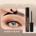 BOSUYA peel-off eyebrow cream long-lasting tint in 03# Gray-Black shade - 03 Gray Black