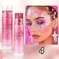 Stick glitter rosa per viso e corpo trucco per feste e festival n. 04 - Rosa