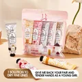 Bosuya hydraterende parfum handcrème set met diverse bloemengeuren - Geurende Handcrème Kit (B2106)