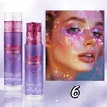 Barra de purpurina morada profesional Bosuya #06 para maquillaje brillante de cara y cuerpo. - 06# Sirena