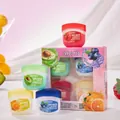 ADMD 4-piece fruit extract lip balm set with strawberry, avocado and orange flavors - A994 Lip Balm Set (4-Pack)