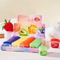 ADMD 8-piece fruit extract lip mask set featuring moisturizing and repairing care - Lip Mask 24-Piece