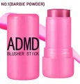 ADMD moisturizing jelly blusher stick in NO.1 Barbie Powder for vibrant lips and cheeks - 01 Barbie Pink