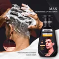 Champú de aromaterapia 2 en 1 FORMBO para hombres, limpieza profunda con espuma rica - Champú Negro