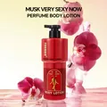 Premium FORMBO red bottle musk perfume body lotion for deep moisturizing and smooth skin - Musk Very Sexy Now Style (FBCZ094)