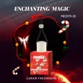 FORMBO Weihnachts-Auto-Lufterfrischer zum Aufhängen in rotem festlichem Design 8ml - 8ml / Enchanting Magic Stil (FBCZ070-25)