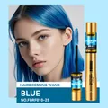 FORMBO temporary hair color wand in vibrant blue for instant styling and hair coloring - FBRF010-25 / Blue