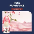 Élégant désodorisant de voiture suspendu FORMBO au parfum de rose avec cordon rose discret - Parfum de Rose (FBCZ047-25)