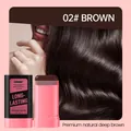 FORMBO Premium temporärer Haarfärbestift in 02 Braun zur sofortigen Grauhaarabdeckung - 02# Braun