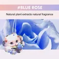 Tessera profumata FORMBO gatto carino con fragranza rosa blu per auto e casa - Rosa Blu