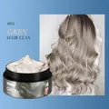 FORMBO temporary grey hair styling clay for an instant metallic silver hair effect - Grey (FBRF001-25#GREY)