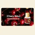 Flacon de parfum suspendu FORMBO pour voiture senteur cerise avec bouchon en bois - Bébé Cerise (FBCZ115-26)