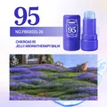 Barra de bálsamo de aromaterapia en gelatina FORMBO con fragancia floral duradera - No.95 (Púrpura)