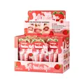 Strawberry flavored lip balm and shimmer lip oil 2-piece moisturizing lip care set - Strawberry (24 Sets Display Box)