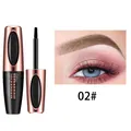 Detail view of peel-off eyebrow gel shade 02# with professional application effect - 02# Natural Brown