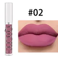 Matte liquid lipstick in dusty rose mauve shade #02 with high pigment finish - Single Pack / #02