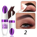 QICIY dark brown peel-off eyebrow tint for long-lasting waterproof definition - Dark Coffee Style (Q572)
