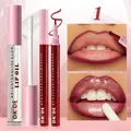 Professionelles DKDE Lippenkonturenstift und Lippenöl Set Nuance 1 für glänzende Lippen - Stil 1 (01#)