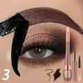 Long-lasting waterproof 2-in-1 tattoo peel-off eyebrow gel and pencil in shade 3 - 03# Grey Brown
